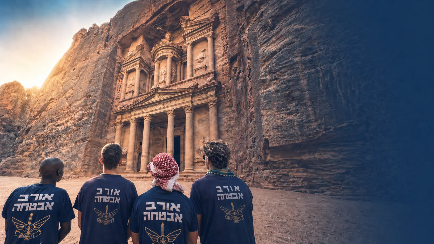 צוות אורב אבטחה בפטרה