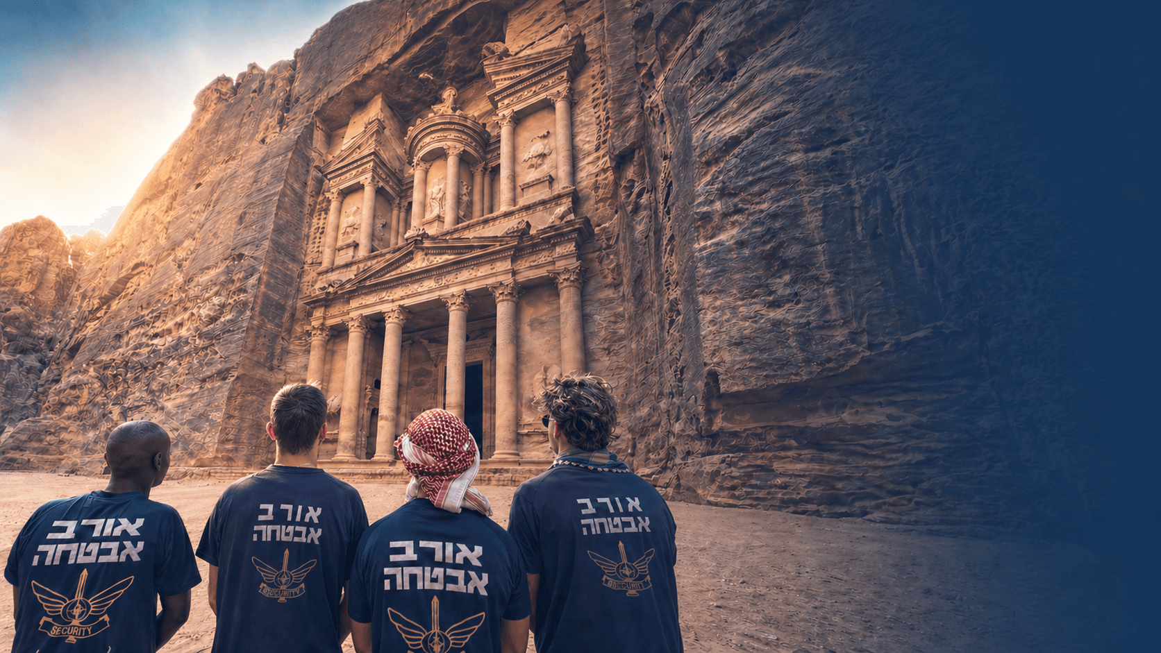 צוות אורב אבטחה בפטרה